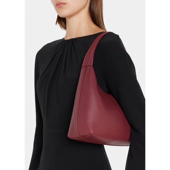 Mansur Gavriel Handbags - NEW Mansur Gavriel Small Soft Candy Shoulder Bag in Burgundy, Quiet Luxury!